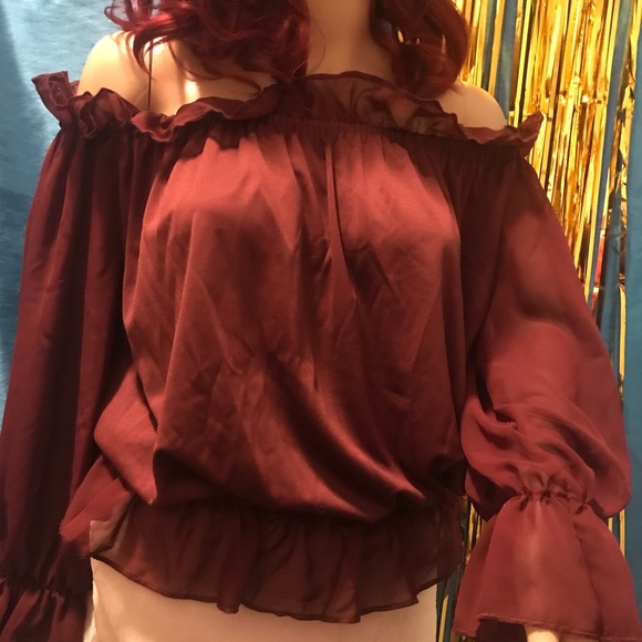 Spirit Red Blouse - Picture 3 of 13